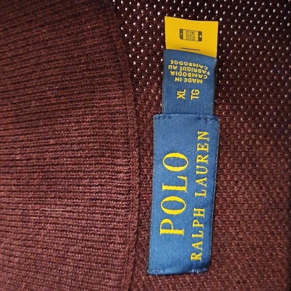 Polo by Ralph Lauren quarter zip sweater - Picture 5 of 8